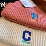 Yankee and Dogers Winter Hat Autumn and Winter Fashion Letter Embroidery Woolen Cap