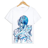 Jojo's Bizarre Adventure Dressing T-shirt Men's Anime Short Sleeve round Neck Short Sleeve