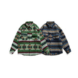 Men Shacket Long Sleeve Autumn Shirt Autumn Shirt Campus Loose Men's Shirt