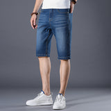 Men Jean Shorts Summer Shorts Men's Cool Breathable Youth Fashion Casual Men's Jeans