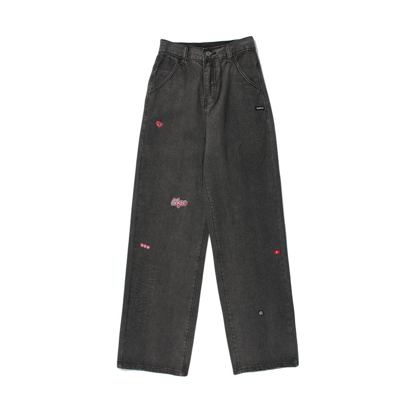 Jeans Men's Large Size Retro Sports Trousers Baggy Straight Trousers Casual Men's Clothing Men Jeans