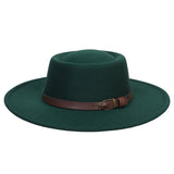 Cam Newton Hats British Elegance round Ring Top Hat Men Women Flat Top Woolen Top Hat