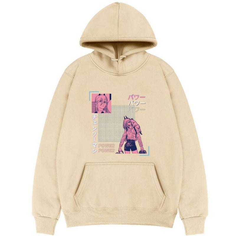 Chainsaw Man Hoodie Anime Pava Creative Sweater