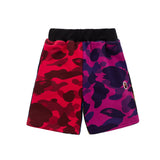 A Ape Print for Kids Shorts Children's Summer Clothing BAPE Color Matching Men and Women Children's Casual Shorts