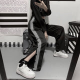 Harajuku Clothing Men Classic Retro Pants Straight Leg Pant Summer Sports Pants Harem Straight-Leg Pants Casual Pants Men and Women