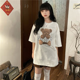 Harajuku Clothing Men's Tshirt Classic Retro Shirts Summer Printed Men's Casual Loose Short Sleeve T-shirt