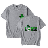 Saint Patrick's Day Closing plus Size Retro Sports Casual Men's and Women's Short Sleeve T-shirt