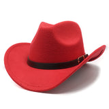 Wester Hats Woolen Denim Hat for Men and Women Knight's Cap Fedora Hat Felt Cap