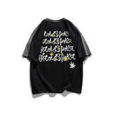 Men T Shirt Summer Casual Tops Men's Short-Sleeved T-shirt Couple Men's and Women's Printed Loose T-shirt