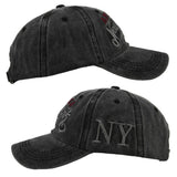 Yankee Baseball CAPR Stereo Embroidered Peaked Cap Retro Spring and Summer