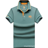 USPA Shirts Polo Shirt Cotton Business T-shirt Half Sleeve Lapel