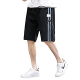 Mens Cargo Shorts Summer Exercise Shorts Men's Fashionable Outdoor Casual Cropped Pants Boys Thin Beach Pants Cropped Pants