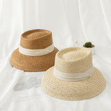 Italian Fedora Hats Fashion Wide Brim Top Hat Female Summer