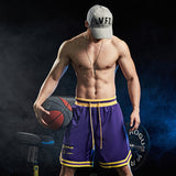 Basketball Shorts Sports Basketball Quick-Drying Shorts Men's Absorbent Wicking Casual Running Pants Summer Anti-Exposure Shorts