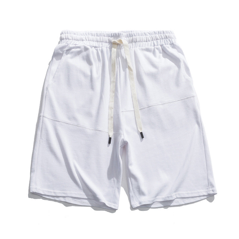 2022 Summer Man T Shirt Solid Color Sports Loose