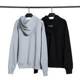 Fog Essentials Hoodie Autumn and Winter Fog Slogan Letter Double Line Basic Style Hooded Sweater