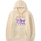 Kuromi Hoodie Cute Printed Hoodie Autumn Winter Sweater