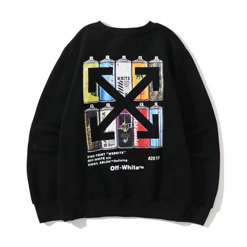Long Sleeve Round Neck Neck Fleece Sweatshirts Autumn And Winter Pattern Round Neck Pullover And Fleece Sweater