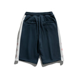 Men Pants Men's Clothes Summer Wear Vintage Men's Shorts Casual Loose Contrast Color Embroidery Sports Shorts