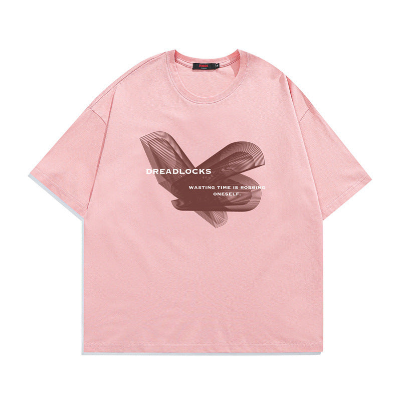 2022 Summer man t shirt Graffiti Printing Short Sleeve