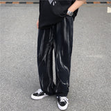Harajuku Clothing Men Classic Retro Pants Straight Leg Pant Summer Vintage Jeans Men Casual Straight-Leg Trousers
