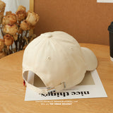 Joe Goldberg Hats1987 Embroidered Hat Men's and Women's Soft Top Curved Brim Baseball Cap Outdoor Sun-Poof Peaked Cap