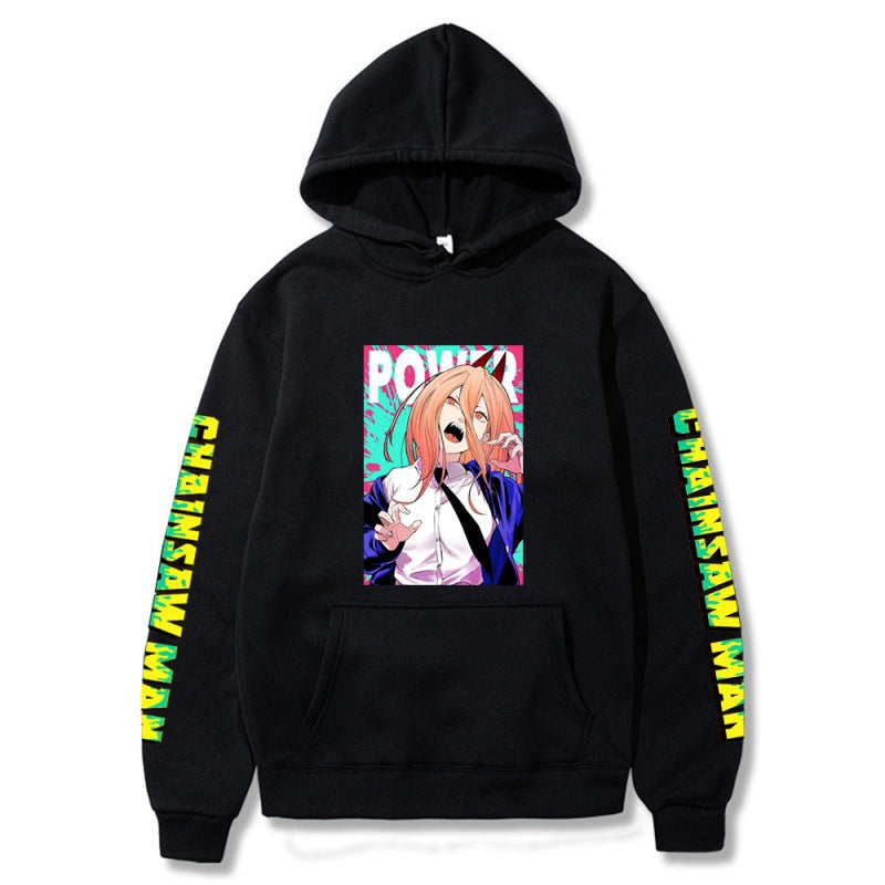 Chainsaw Man Hoodie Anime Pava Creative Sweater
