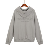 Fog Essentials Long Sleeve round Neck Neck Sweatshirt Autumn and Winter Fog Season 7 3D Embossed Terry Hooded Sweater