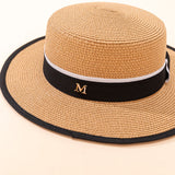 Fedora Golf Hats Summer Bowknot Women's Summer Straw Hat