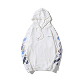 Autumn And Winter Monet Oil Painting Series Round Neck Pullover Hooded Sweater