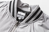 Varsity Jacket for Men Baseball Jackets Spring Retro Color Matching Letters Printed Loose Baseball Jacket Jacket for Men