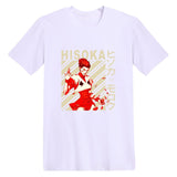 Anime TShirts Aesthetic Men's Shirt Anime Print Fashion Short Sleeve T-shirt Men's Clothing