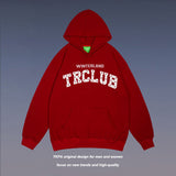 Men Fall Outfits Autumn and Winter Loose Long Sleeve Leisure Pullover Hoodie Jacket