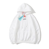 Autumn And Winter Cartoon Bear Series Velvet Padded Hooded Sweatshirt Men And Women Same Style