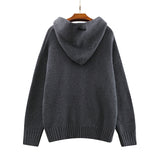 Fog Essentials Sweater Autumn and Winter Simplicity Solid Color Casual Knitted Hooded Sweater Same Style for Men and Women