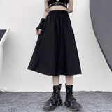 Harajuku Clothing Summer Solid Color Workwear Skirt Wofor men Casual