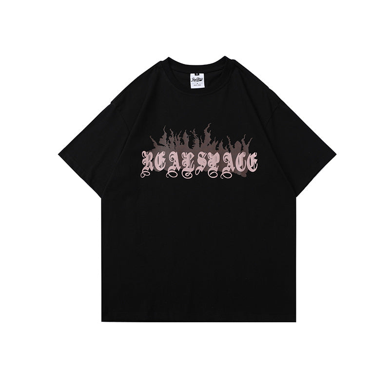 2022 Summer man t shirt Letter Print Short-Sleeve