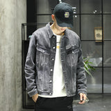 Men Summer Jeans Jackets Spring Denim Jacket Jacket plus Size Retro Sports Men