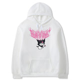 Kuromi Hoodie Harajuku Cute Printed Hoodie Autumn and Winter Leisure Sweater for Women