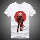 Demon Slayer Tshirt Men's Classic Shirts Anime Character Costume T-shirt Breathable Anime Print Men's Clothing Fashionable Jacket