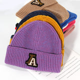 Dogers Baseball Cap Full Diamond Knitted Hat Women's Autumn and Winter Wool Hat