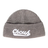 Mens Beanies Three-Dimensional Letter Embroidery Solid Color Hip Hop Skullcap Autumn and Winter Knitting Hat