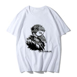 Anime Tshirts Aesthetic Men's Shirt Short Sleeve T-shirt Men's Summer Loose Anime Short Sleeve