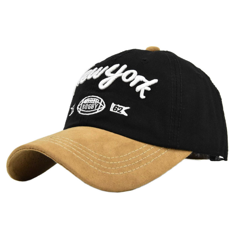 Yankee Baseball Cap Embroidered Baseball Cap Baseball Cap Wide Sunhat