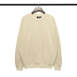Fog Fear of God Sweatshirt Letter Men's and Women's round Neck Loose Sweatshirt Bottoming Shirt