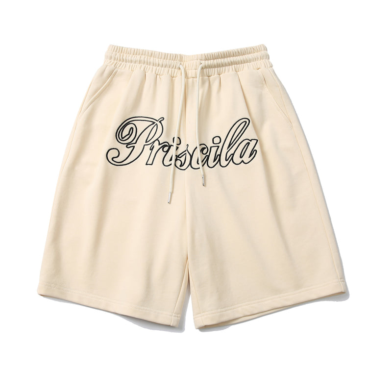 2022 Summer Man T Shirt Letter Embroidered Sports Shorts