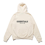 Fog Fear of God Hoodie Alphabet plus Velvet Men and Women Loose Sweater