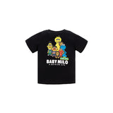 A Ape Print for Kids T Shirt Short Sleeve T-shirt Hip Hop Men and Women Fashion Baby