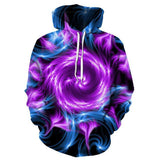 Fire and Ice Hoodie Autumn Men's Sweater Men's Autumn Leisure Coat Men's
