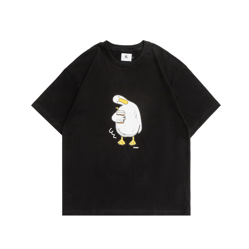 2022 Summer Man T Shirt Printed Loose Half Sleeve